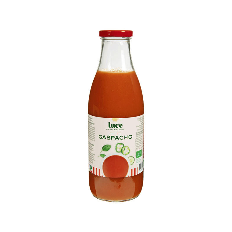 Gaspacho sans gluten, bouteille verre, 1l