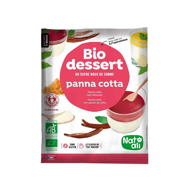 Panna cotta 45g (6 personnes)