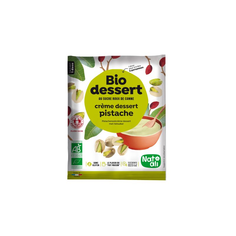 Crème pistache 60g (6 personnes)