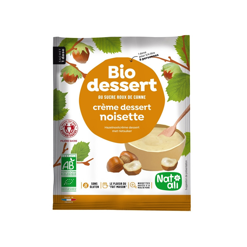 Crème noisette 60g (6 personnes)