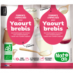 Ferment pour yaourt au lait...