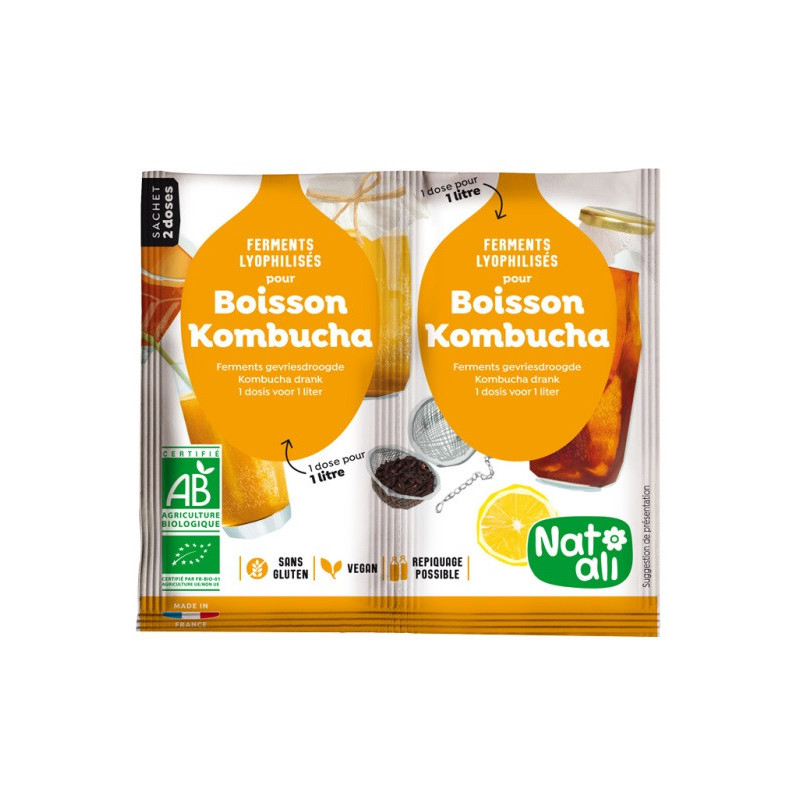 Boisson kombucha 2 x 5g