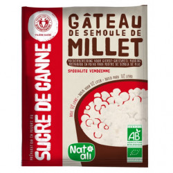 Gâteau de semoule de millet...