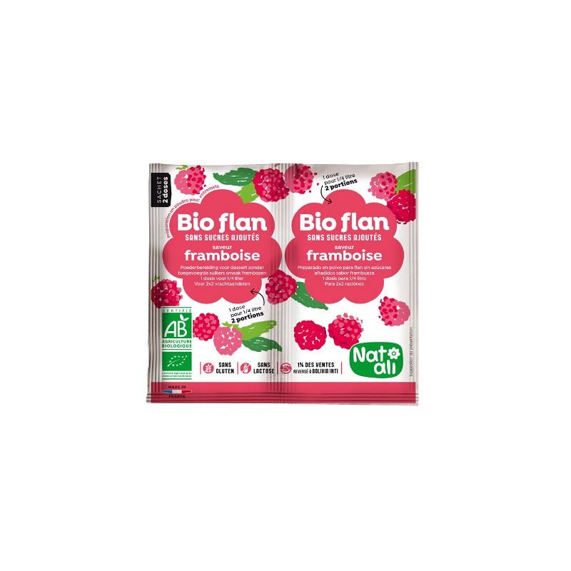 Bioflan framboise 2 x 1/4l