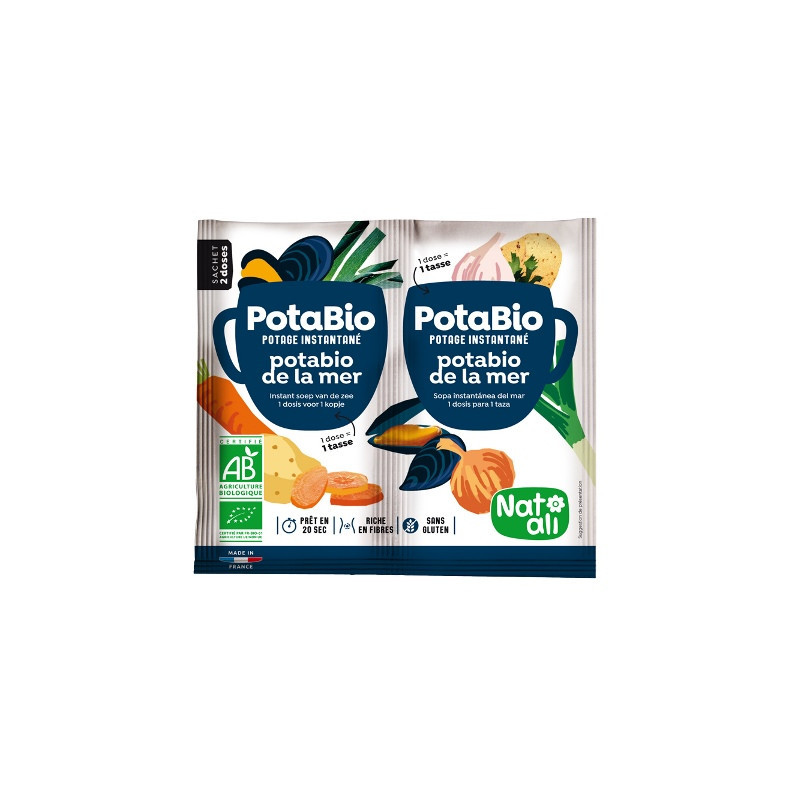 Potabio de la mer sans gluten sachet 2 doses