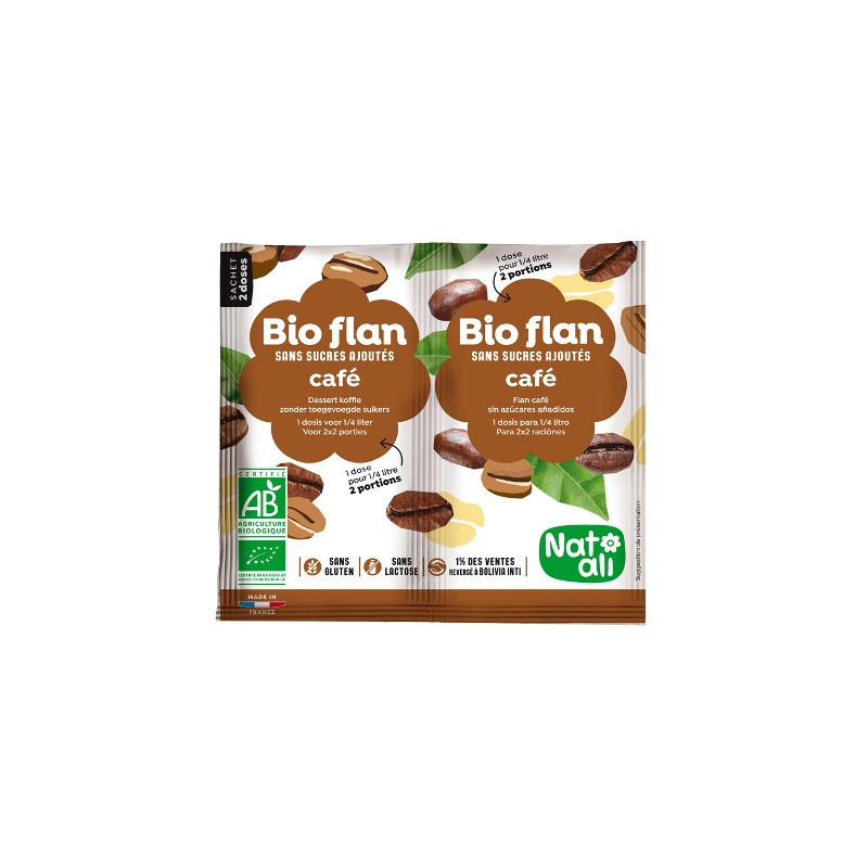 Bioflan café 2 x 1/4l (sans gluten)