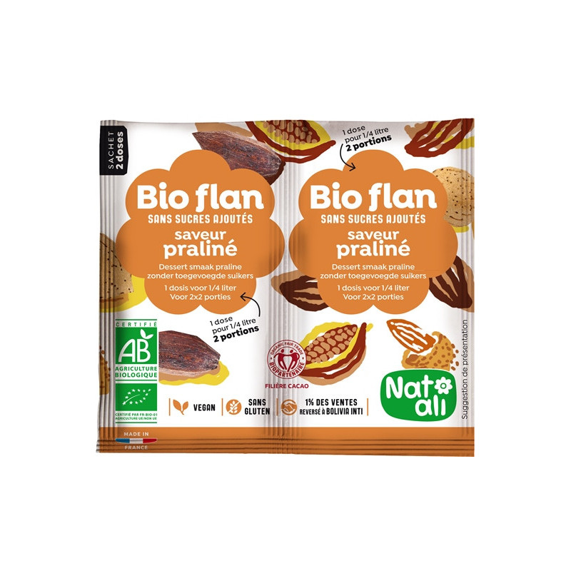 Bioflan praliné 2 x 1/4l