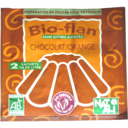 Bioflan chocolat-orange 2 x 1/4l (sans gluten)