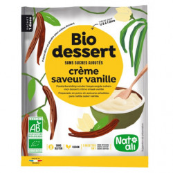 Biocrème vanille sachet 35g...