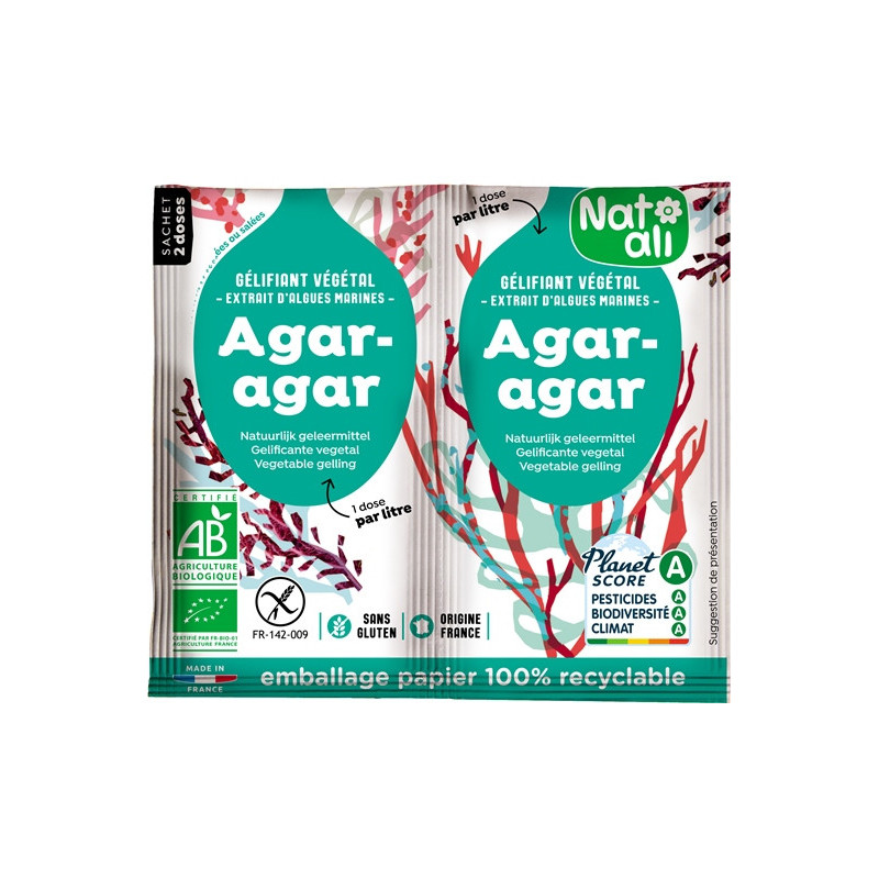 Agar-agar sachet 2x4g