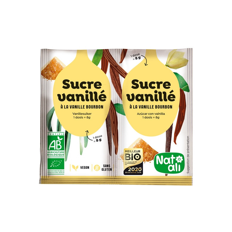 Sucre vanillé sachet 2 x 8g