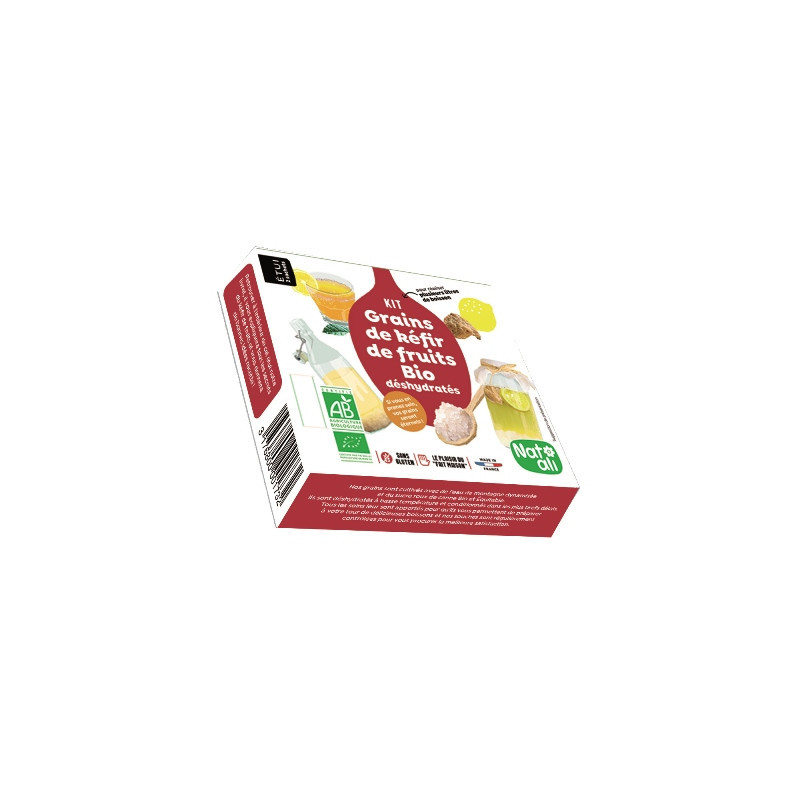 Kit grains de Kéfir de fruits déshydratés 35g