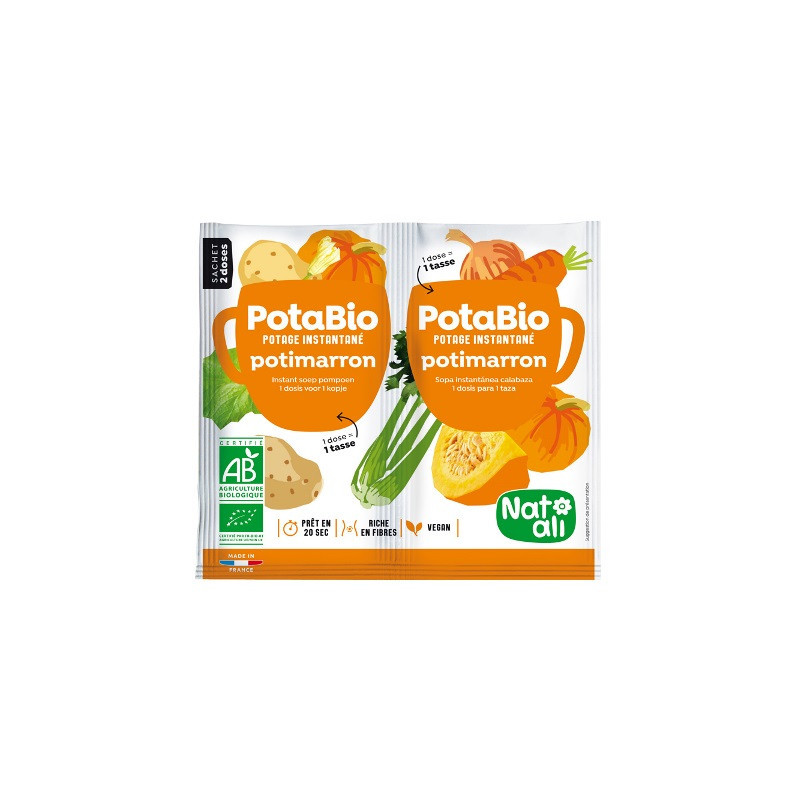 Potabio potimarron sachet 2 doses