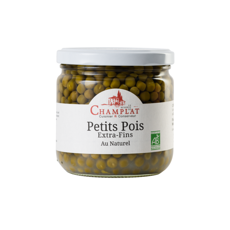 Petits pois extra fins au naturel 240g (PNE)