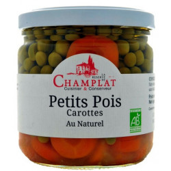 Petits pois carottes au...