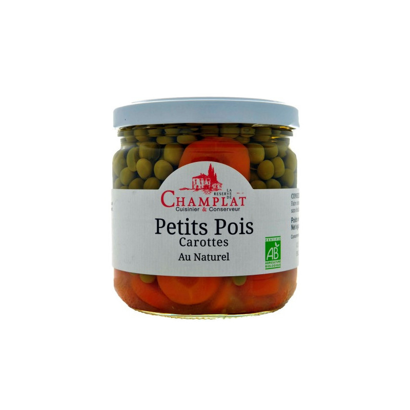 Petits pois carottes au naturel 235g