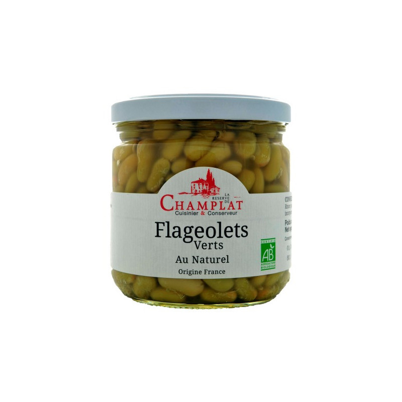 Flageolets verts au naturel 280g (PNE)