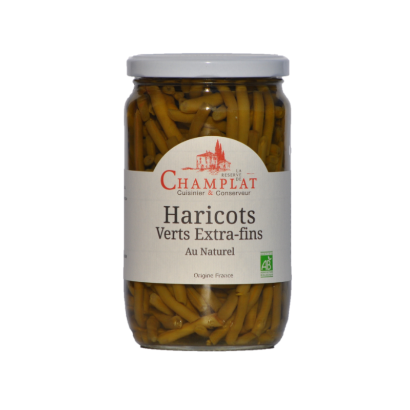 Haricots verts extra fins au naturel 345g (PNE)