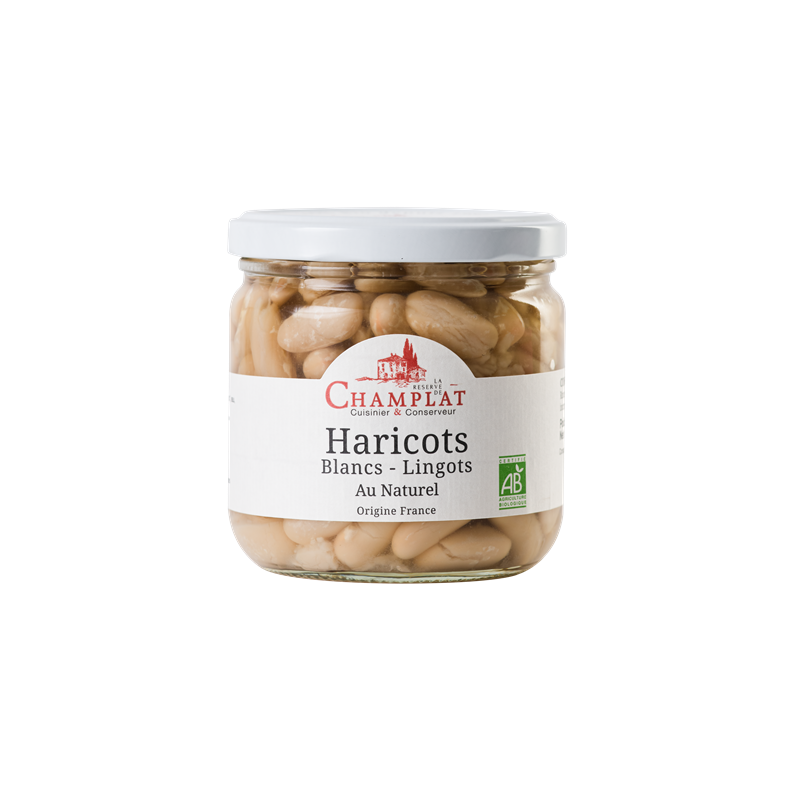 Haricots blancs lingots au naturel 280g (PNE)