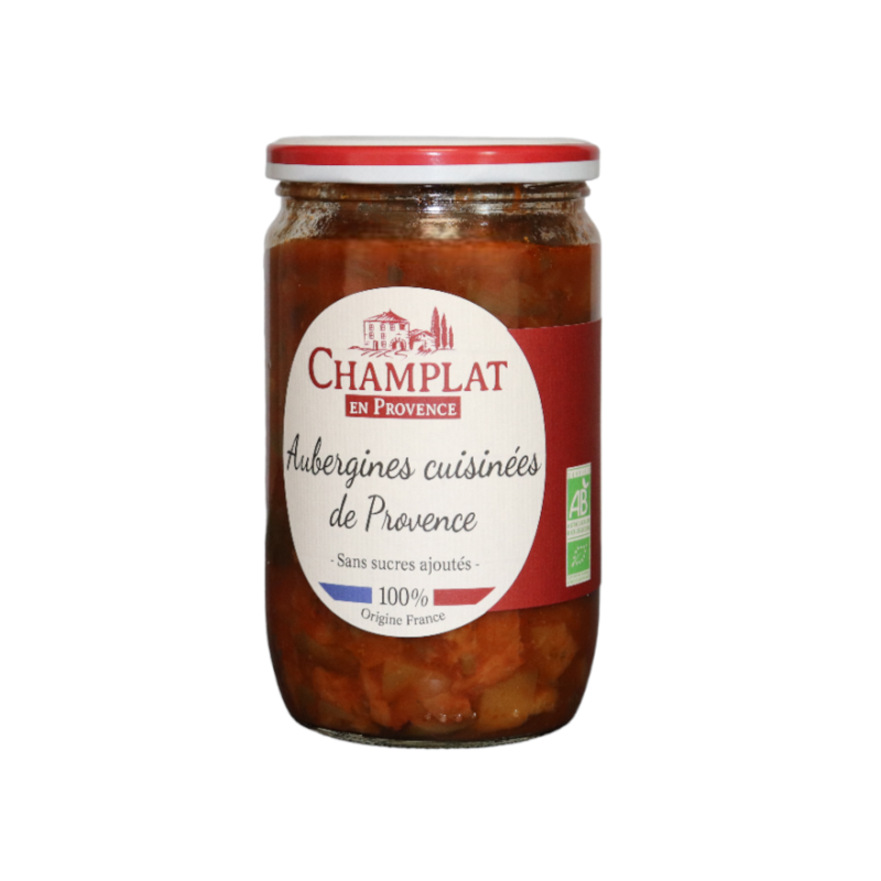 Aubergines cuisinées de Provence 650g