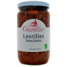 Lentilles saucisses (pur porc) 650g