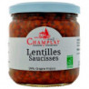 Lentilles saucisses (pur porc) 340g