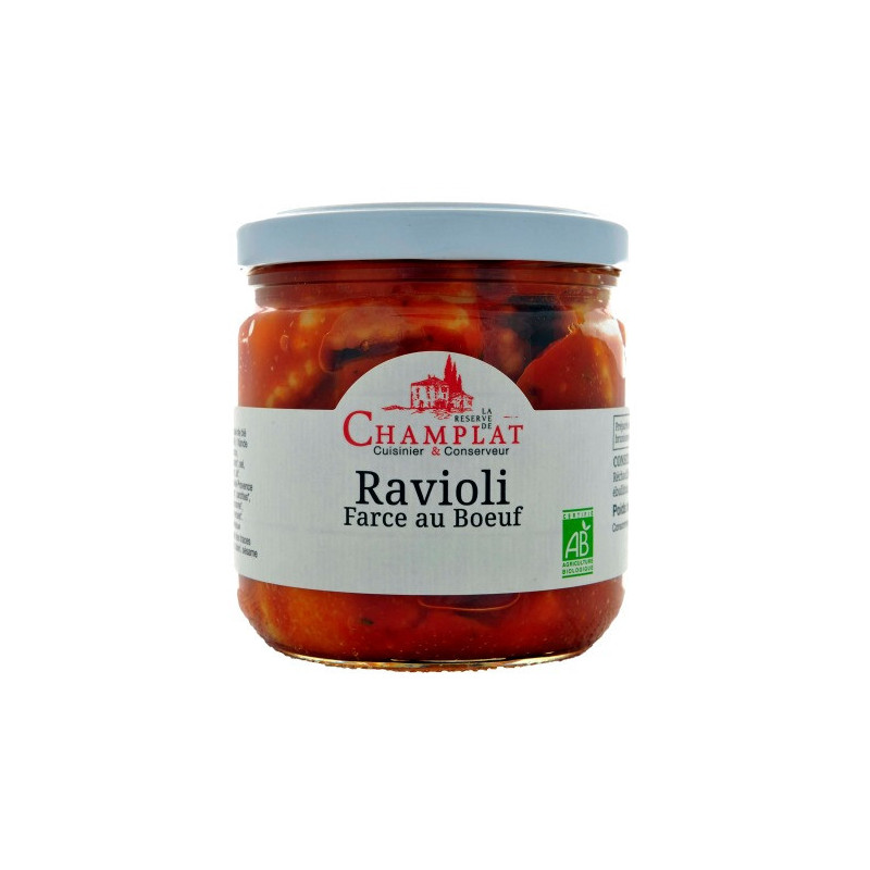 Ravioli farce au boeuf 340g