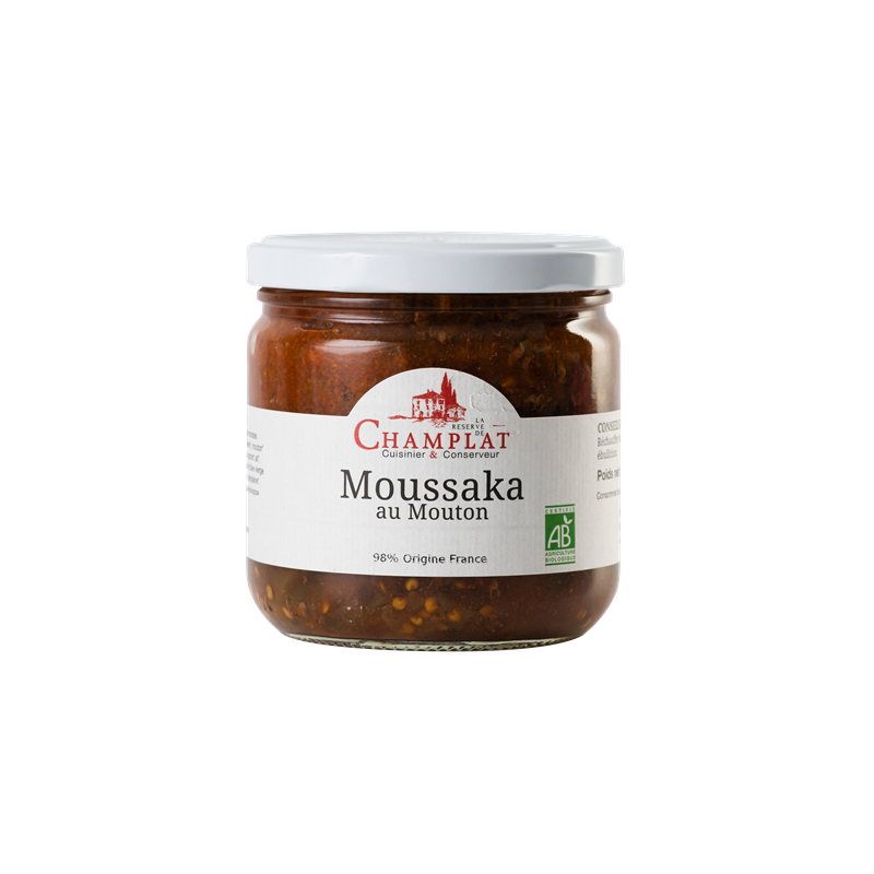 Moussaka au mouton 340g