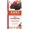 Chocolat noir cranberries 100g