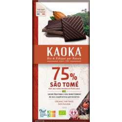 Chocolat noir 75% de Sao...