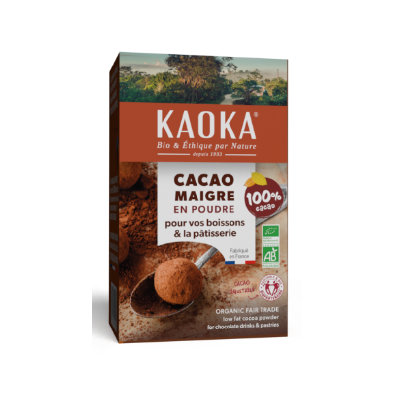 Cacao maigre en poudre 10-12% de cacao 250g