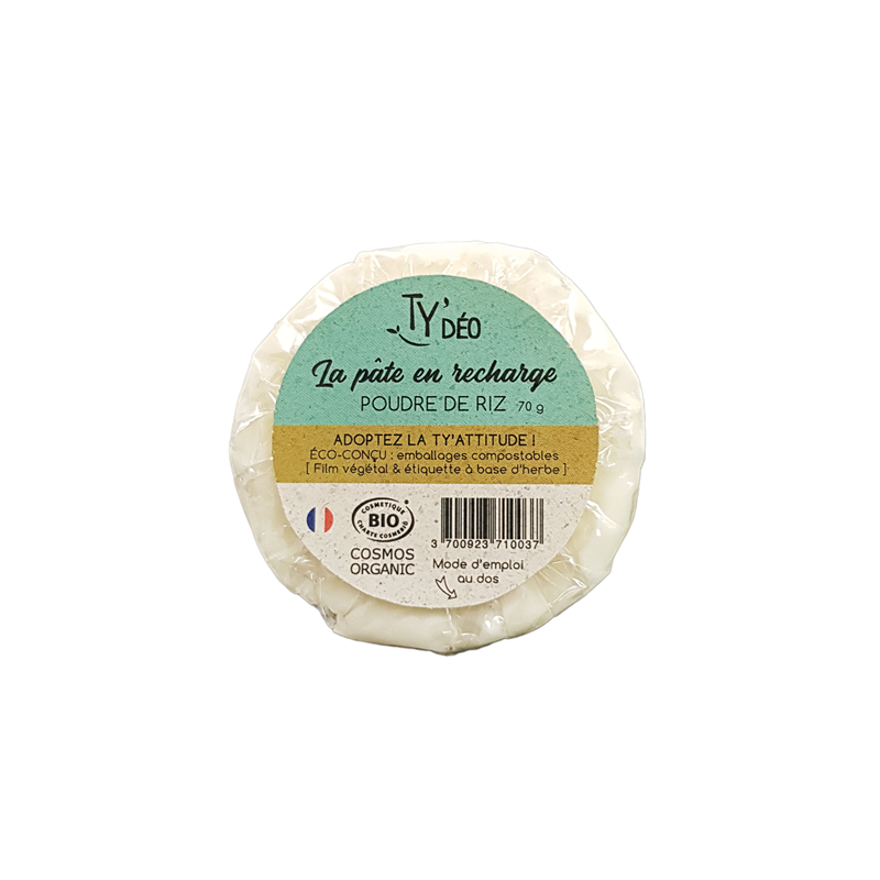 Ty'Déo - La recharge pâte poudre de riz 70g