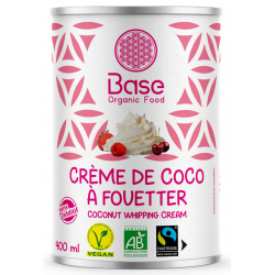 Crème de coco à fouetter...