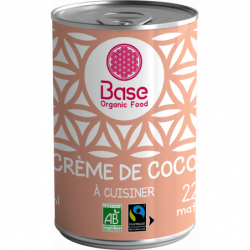 Crème de coco à cuisiner 22% MG Commerce Equitable 400ml