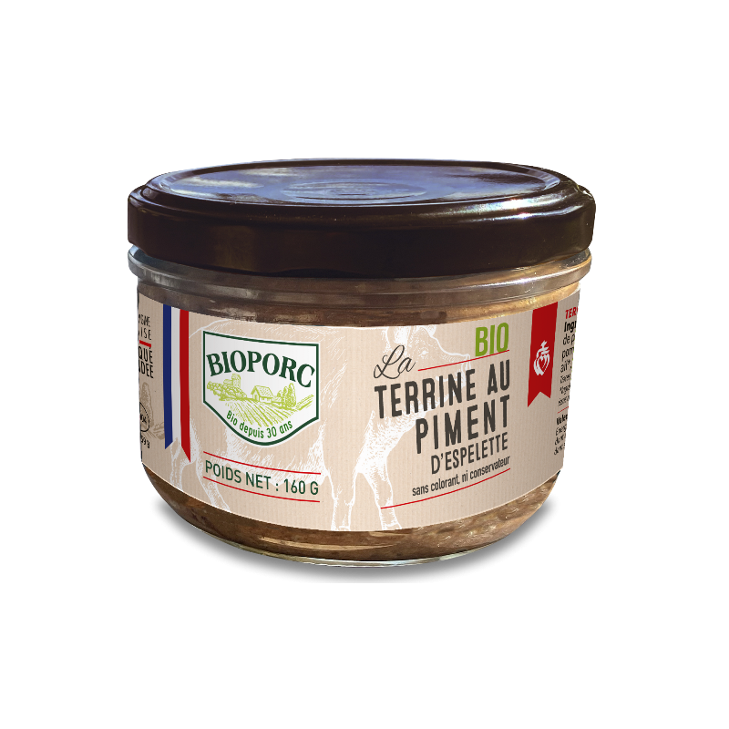 Terrine au piment d'Espelette 160g