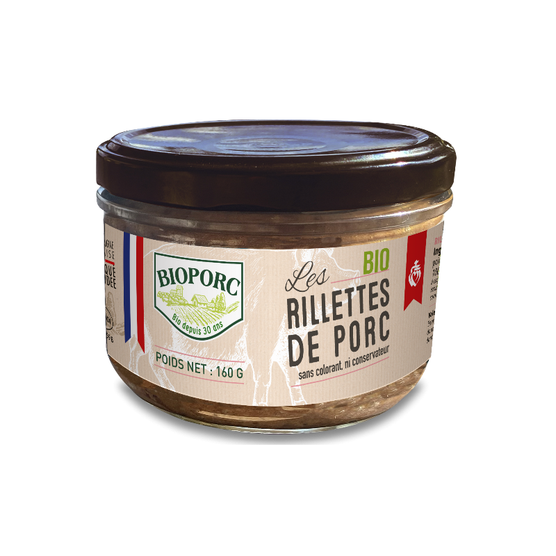 Rillettes de porc 160g