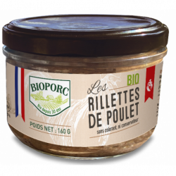 Rillettes de poulet 160g