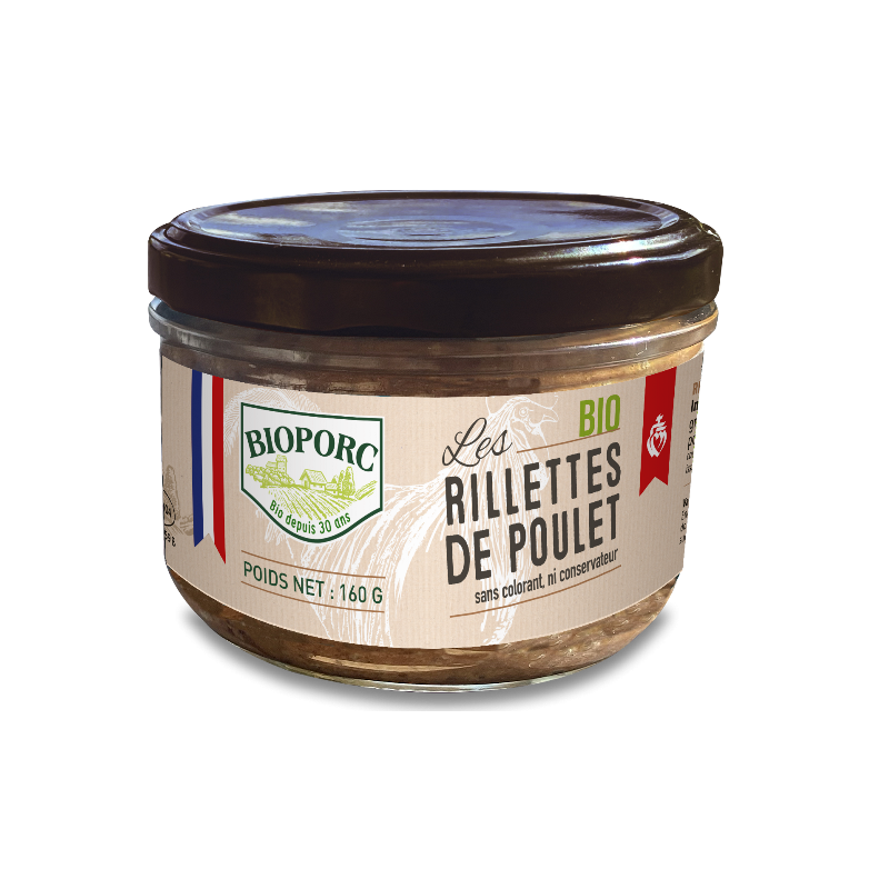 Rillettes de poulet 160g