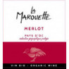 Vin rouge IGP Pays d'OC La Marouette Merlot 37.5cl