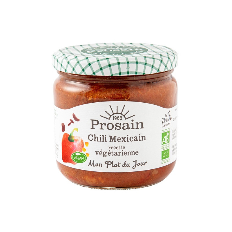 Chili mexicain recette végétarienne 350g