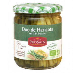 Duo de haricots verts et beurre extra-fins 220g (PNE)