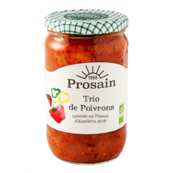 Trio de Poivrons au piment dEspelette AOP 650g