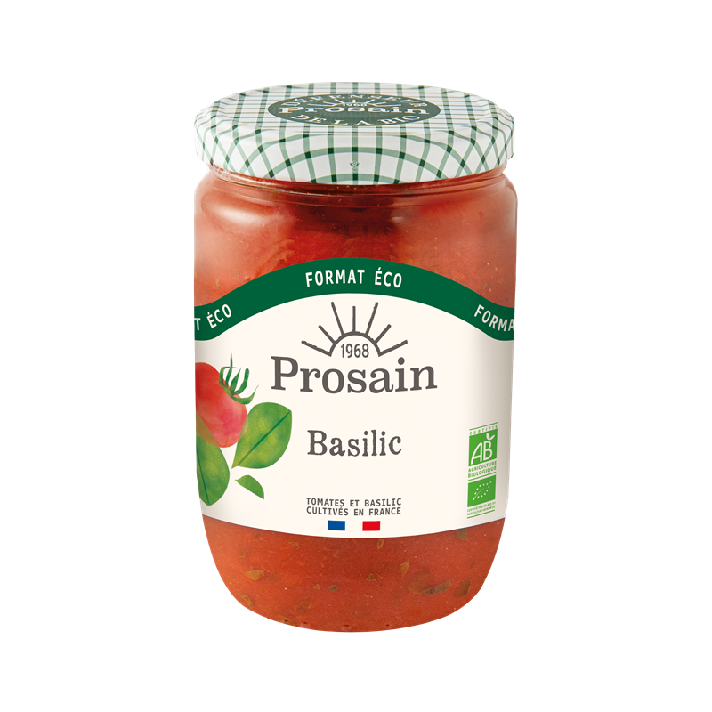 Sauce tomate au basilic 610g