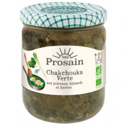 Chakchouka verte aux poireaux, épinards et herbes 400g