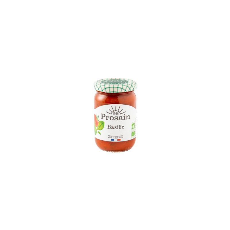 Sauce tomate au basilic 200g