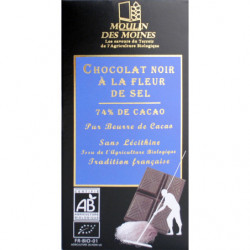 Chocolat noir à la fleur de...