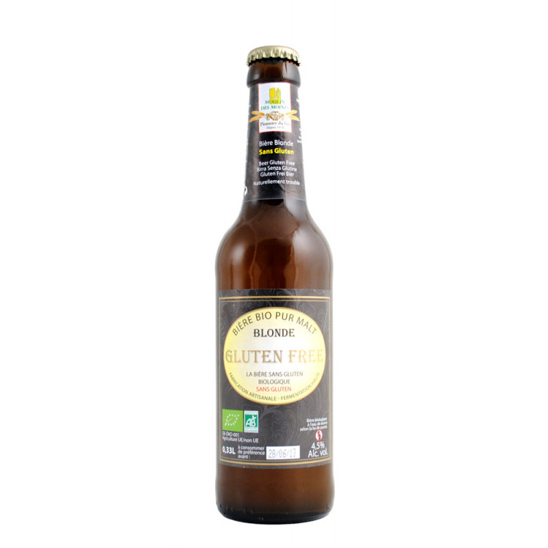 Bière blonde sans gluten 33cl