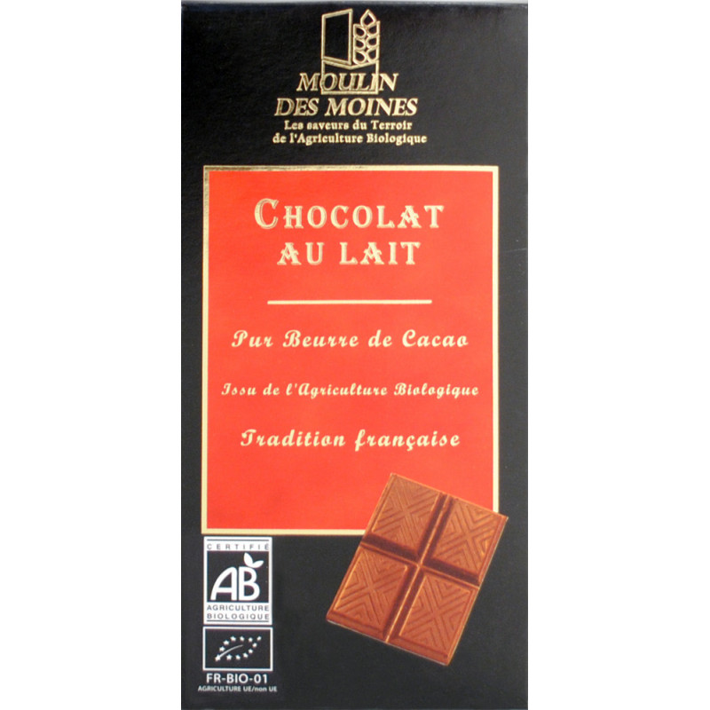 Chocolat au lait 100g