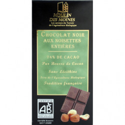 Chocolat noir et noisettes...