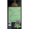 Chocolat noir à la menthe 74% de cacao 100g